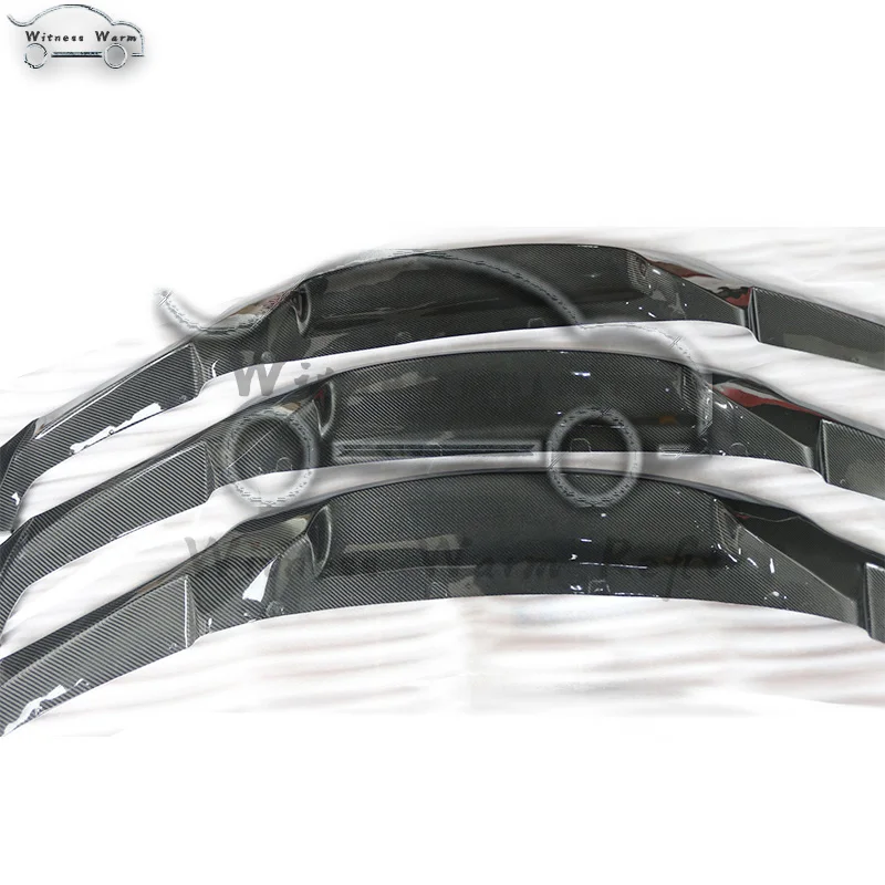 Передний бампер F30 из углеродного волокна спойлер для подбородка с верхним