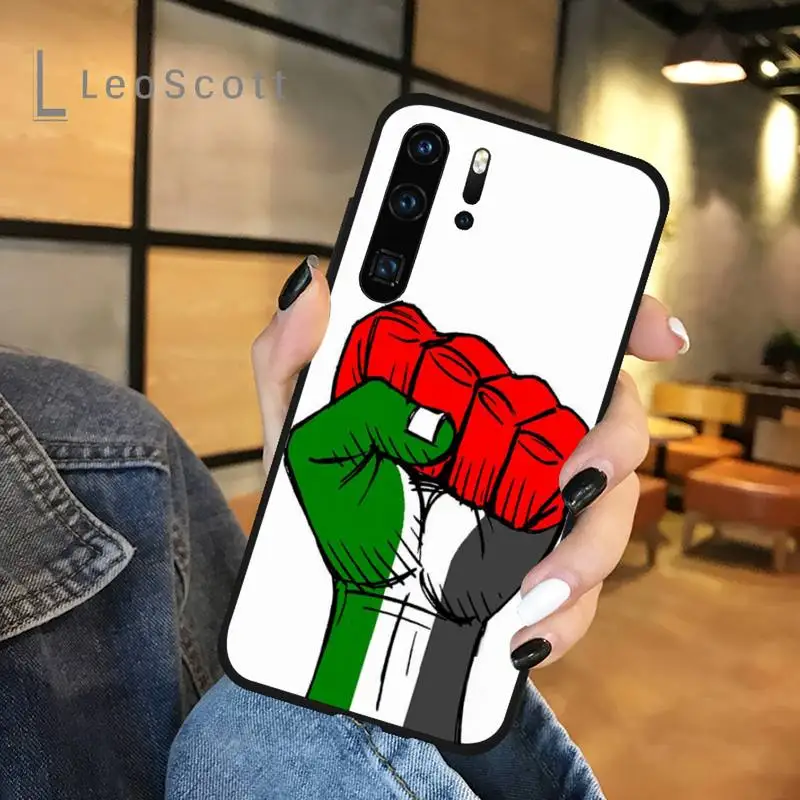 

Western Sahara Flag Phone Case For Huawei honor Mate P 9 10 20 30 40 Pro 10i 7 8 a x Lite nova 5t