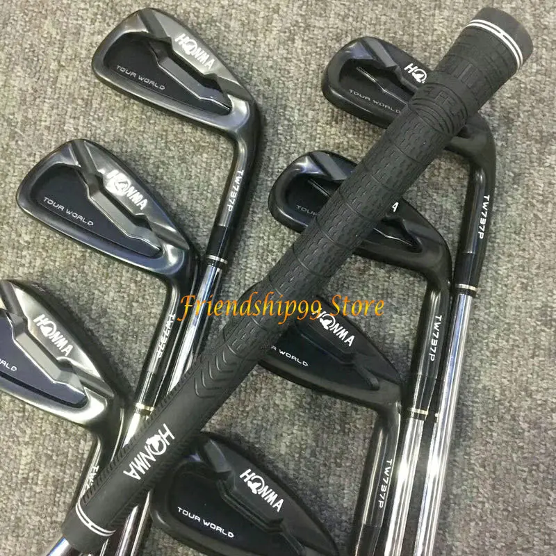 Новые клюшки для гольфа HONMA TW737P черный цвет клюшки для гольфа 3-11.SW Утюги клюшки графитовый Вал R/S/SR flex Гольф головной убор