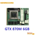 Видеокарта для MSI GT70, GT60, GX660R, GT660, GX680, GX780, MS-1W0C1, VER: 1,1, N15E-GT-A2, GTX 870M, 6 ГБ DDR5