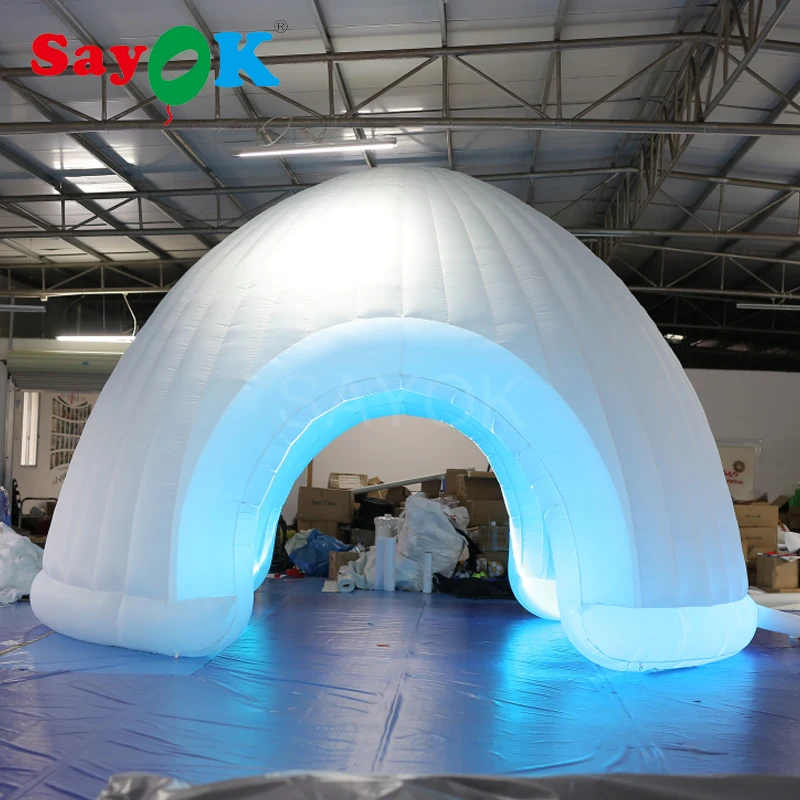 Коммерческая надувная палатка-шатер (диаметр 6 м/20 футов) палатка для освещения