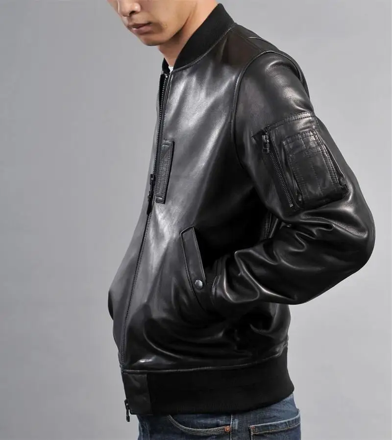 Бесплатная доставка. Совершенно новая классическая Куртка MA1. 100% Толстая