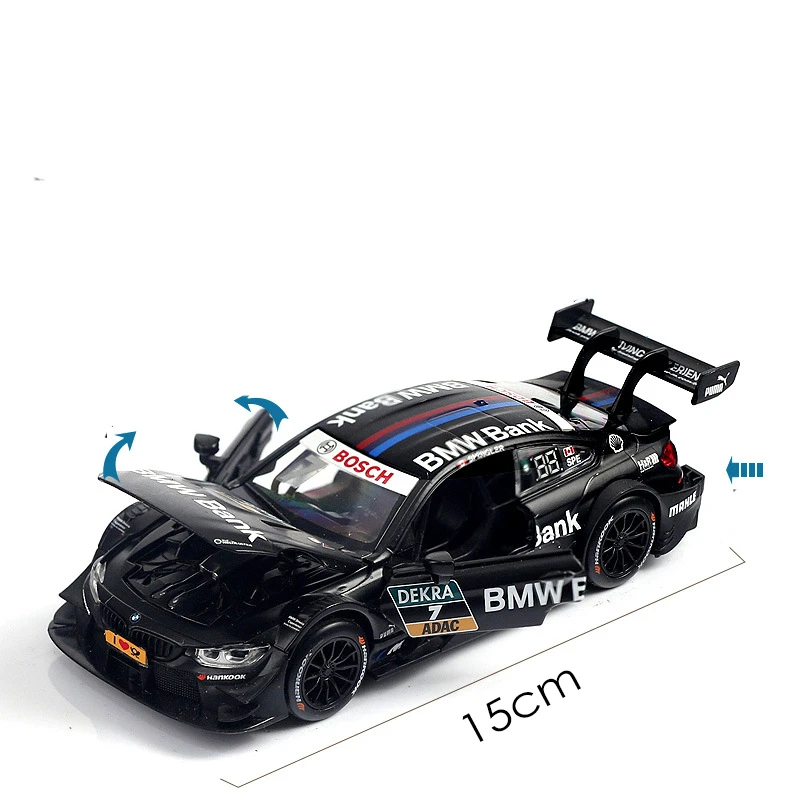 Масштаб 1:32 применяется модель лошади M4 DTM из сплава металла Литые декоративные