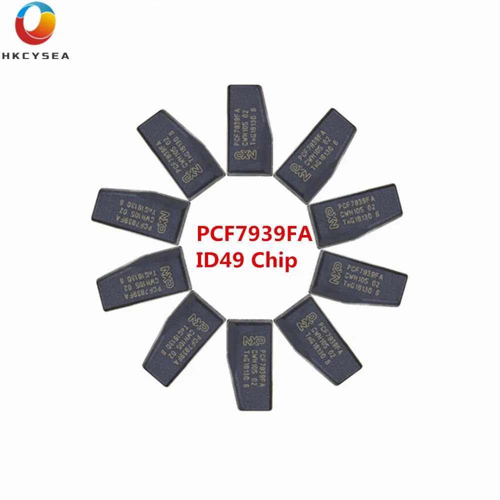 Оригинальный чип транспондера ID49 PCF7939FA PCF 7939 FA 49 для автомобильного Ford /