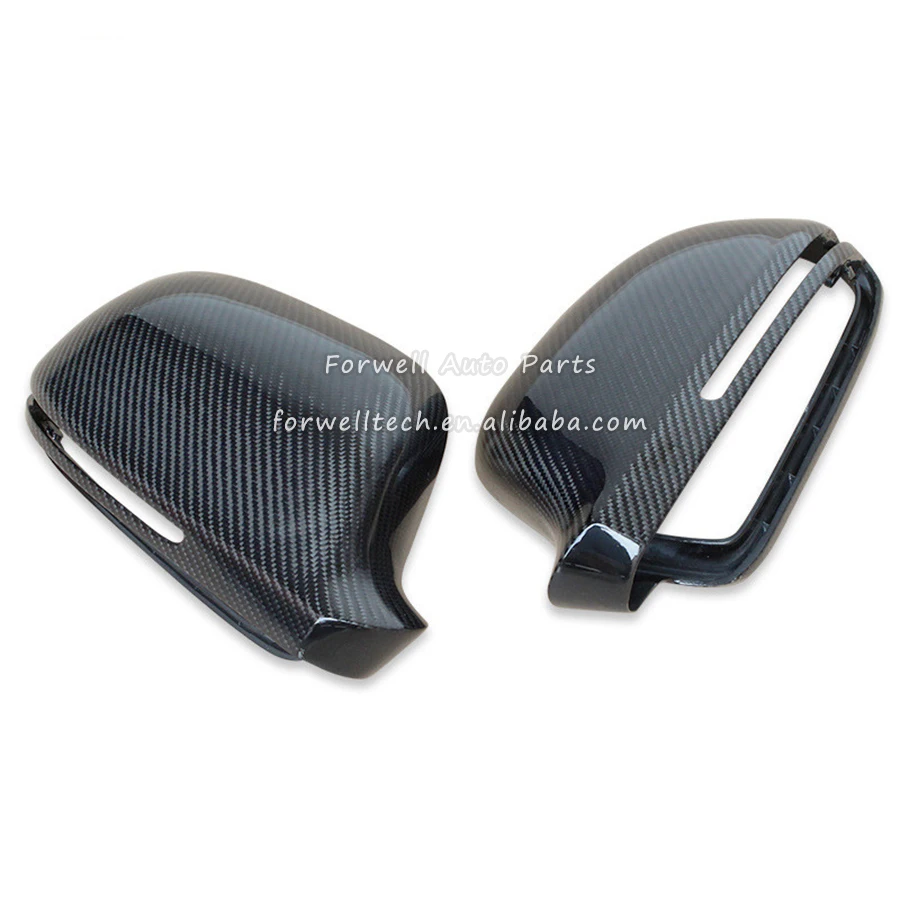 

Top Quality carbon fiber material Rearview mirror cover for audi A4/B8/Q3