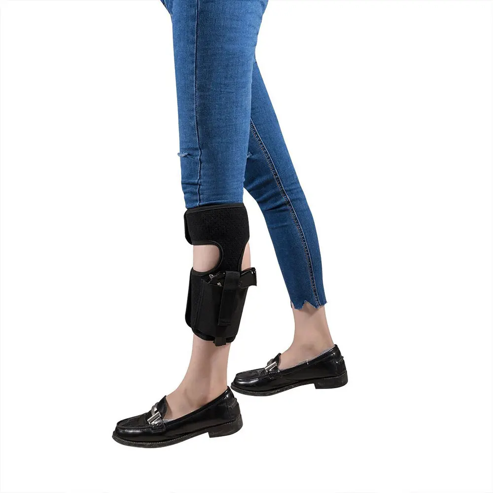 Скрытая переноска кобура на лодыжку с 2 маг мешочек подходит Ruger LC9 LCP Glock 42 26 S & W