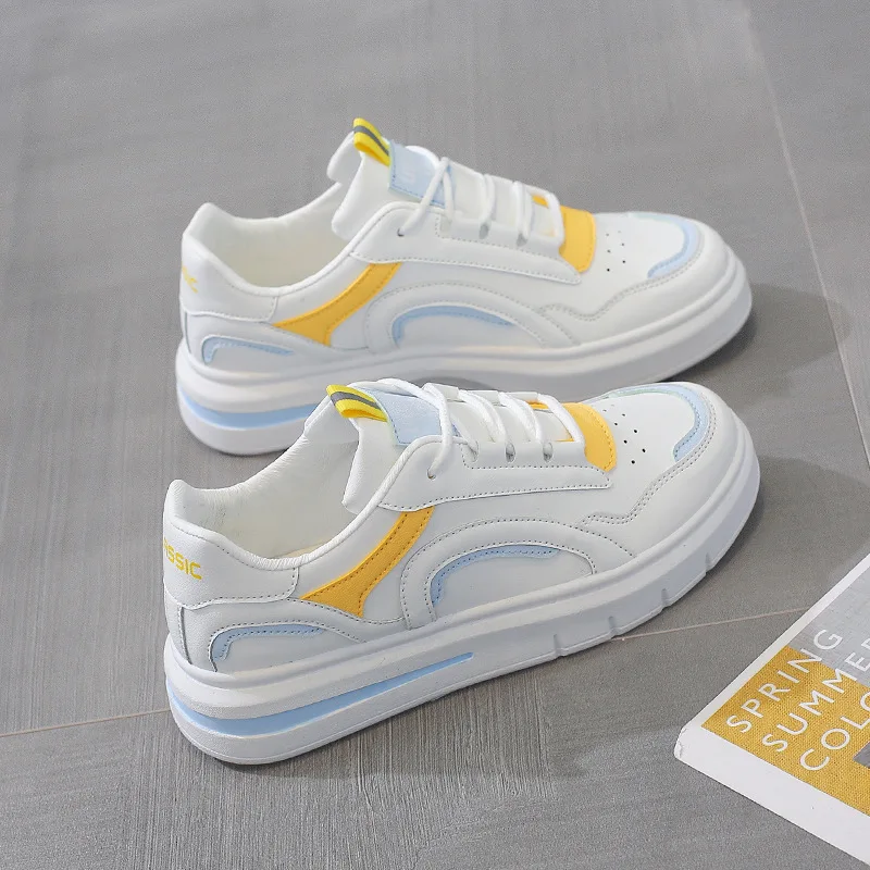 

Chunky Sneakers Women's Flat Shoes Woman Fashion Platform Shoes Women's Sneakers Platform Woman 2021 Spring Casual Sneaker New