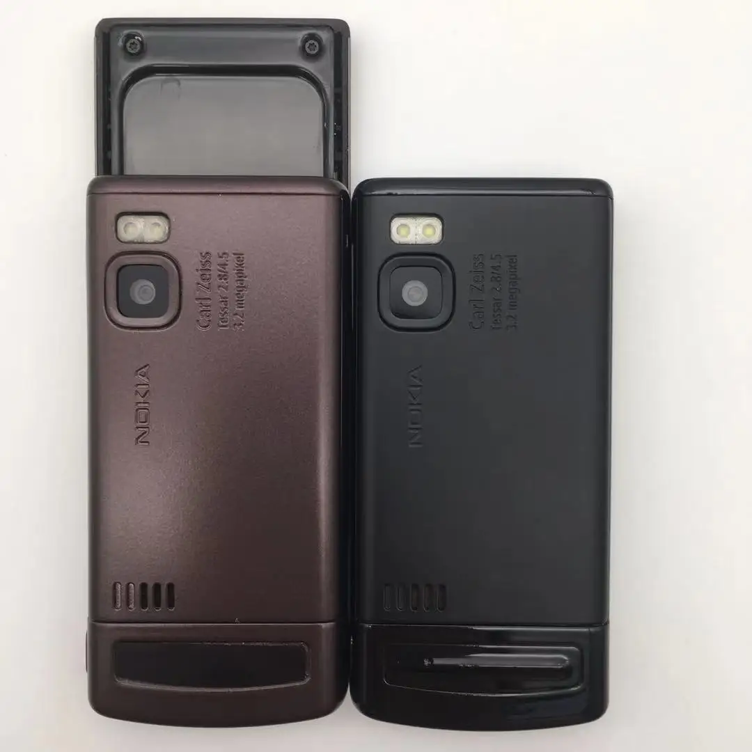 nokia 6500s refurbish original phone nokia 6500 phone 3 2mp camera unlocked slide mobile phone multi languages free shipping free global shipping