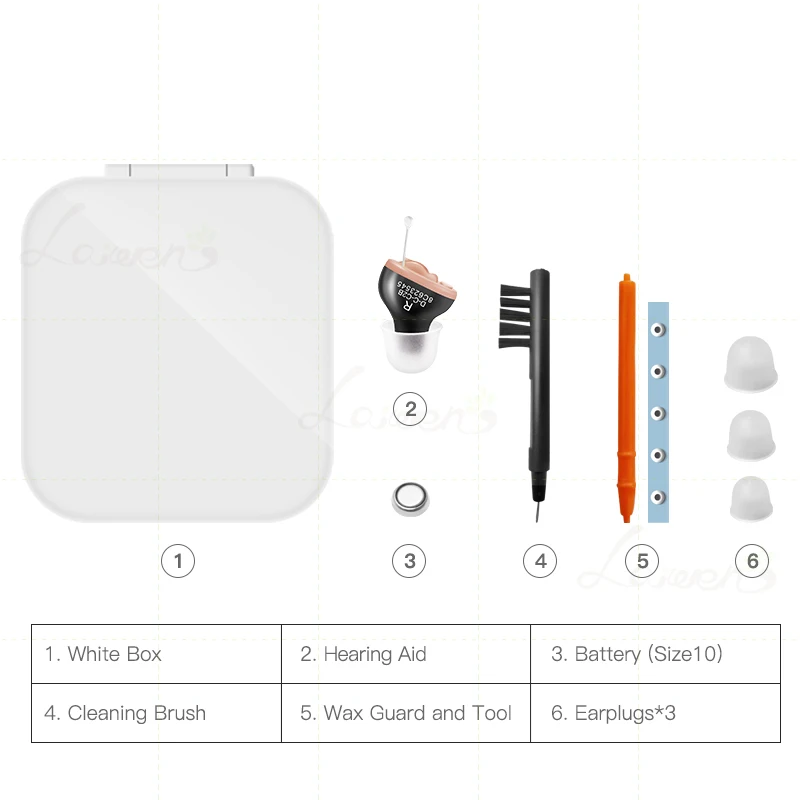 Миниатюрные слуховые аппараты для страха усилитель звука цифровые инструменты