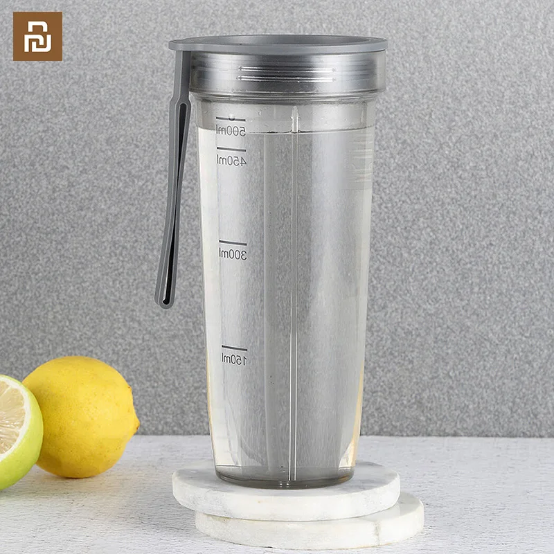 Pinlo портативная Питьевая чашка утолщенная тритановая бутылка 500 мл термостойкая