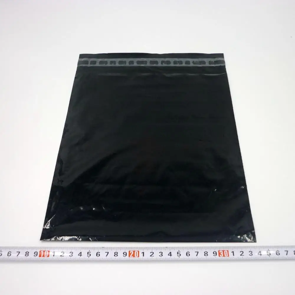 100x логотипа по требованию заказчика глянцевый черный Цвет Пластик конверты