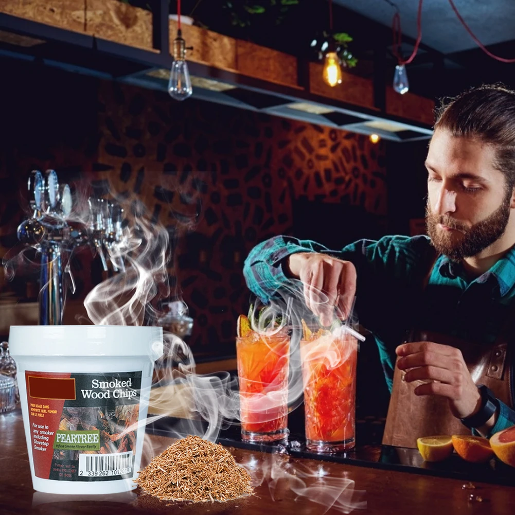 

Molecular Cocktail Smoked Scent Maker Cooking Smoked Barrel Molecular Cocktail Tool Bar Wine Smoke Bubble Maker Wooden Spices