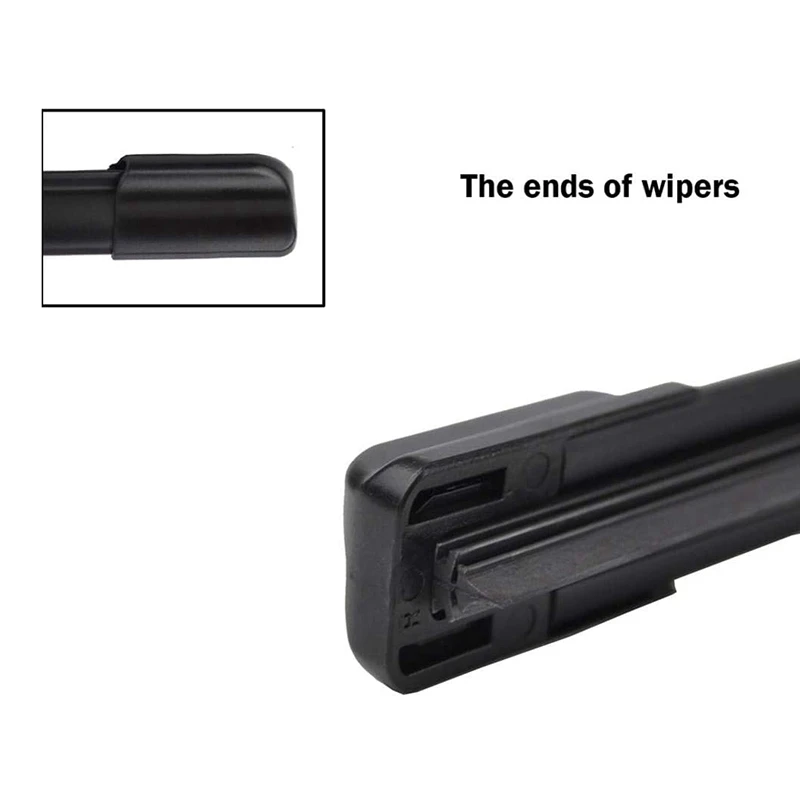 

Car Front and Rear Wiper Blade Kit Windshield Wiper Strip for Volvo XC70 2008-2016