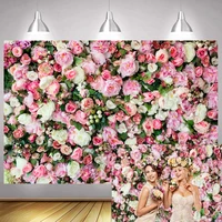 wedding backdrop flower wall happy birthday party baby bridal shower photography background adult photographic banner