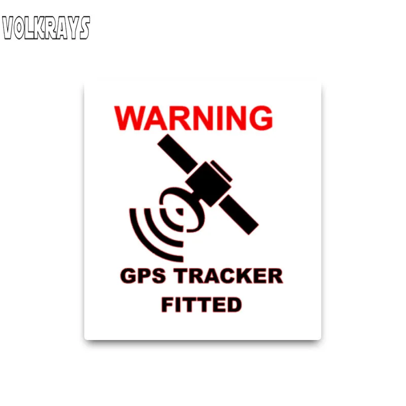 Vilkrays модная Автомобильная наклейка Gps предупреждающий трекер регулируемые
