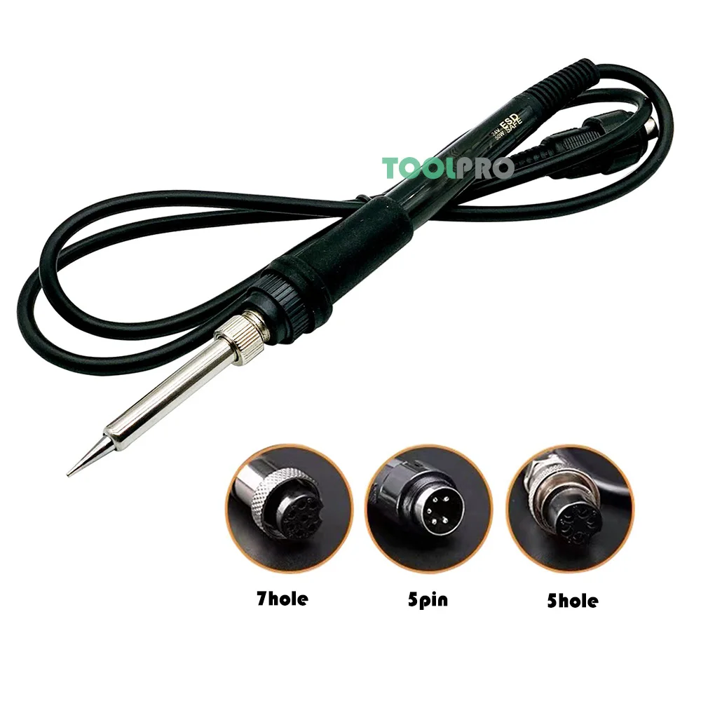 936 Electric Soldering Solder Iron welding handle 5Hole 5pin 7hole For AT936b AT907 AT8586 Solder Rework Station Repair Tool