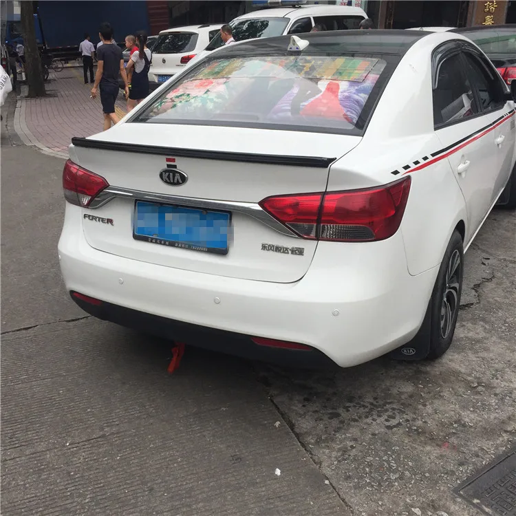 Спойлер для KIA FORTE 2011-2013 спойлер из высококачественного АБС-материала заднего