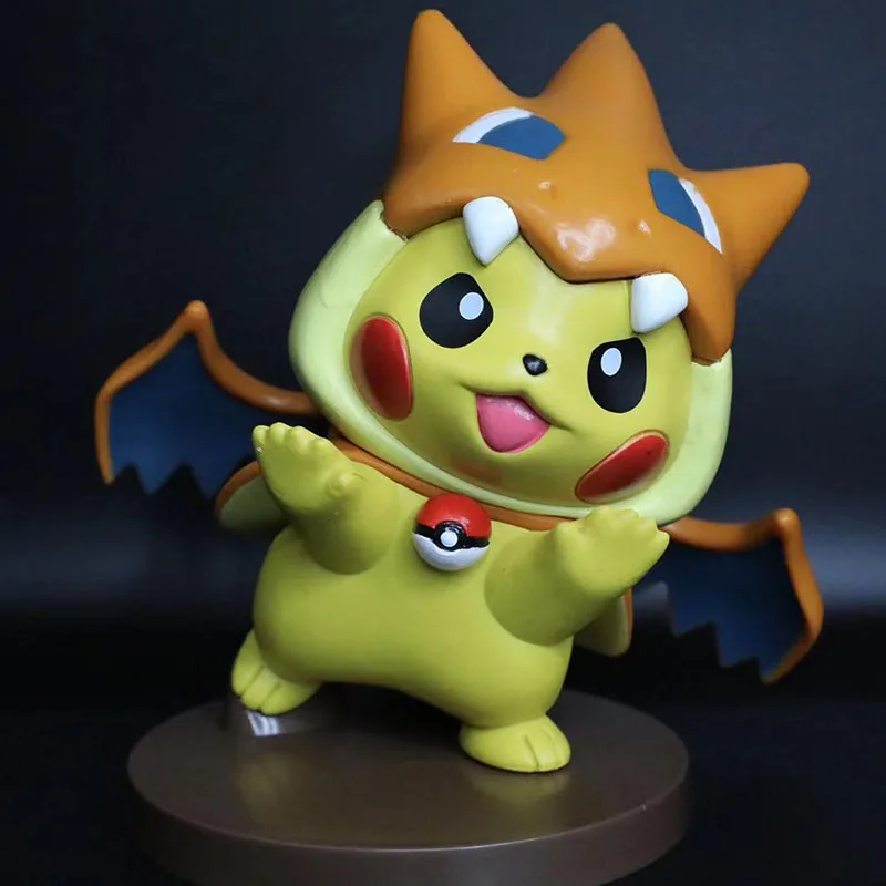 В наличии Аниме Фигурка Pokeball Poket Pikachu Moster Ball cos Charizard XY ПВХ Модель Коллекция