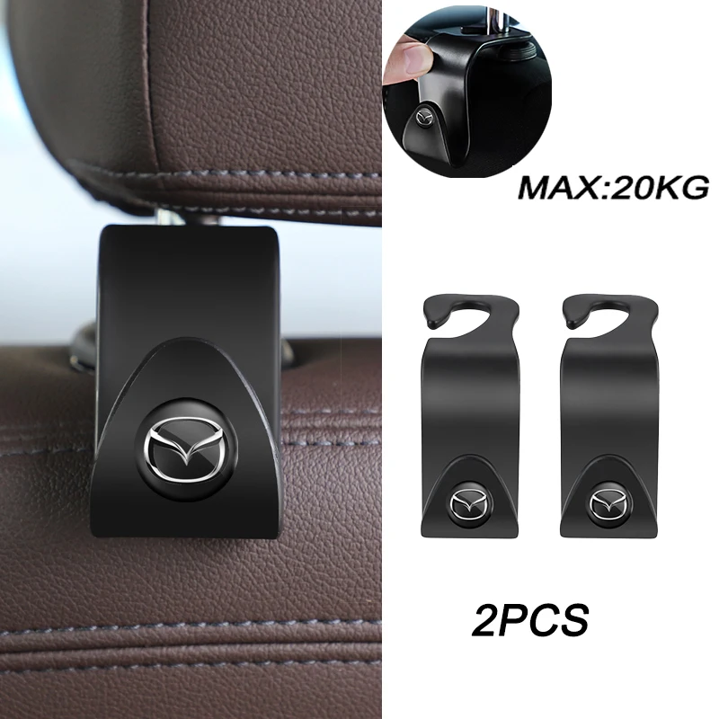 2 шт. универсальные автомобильные вешалки для Mazda 3 6 Atenza Axela Demio CX3 CX5 MP MS|Орнаменты| |