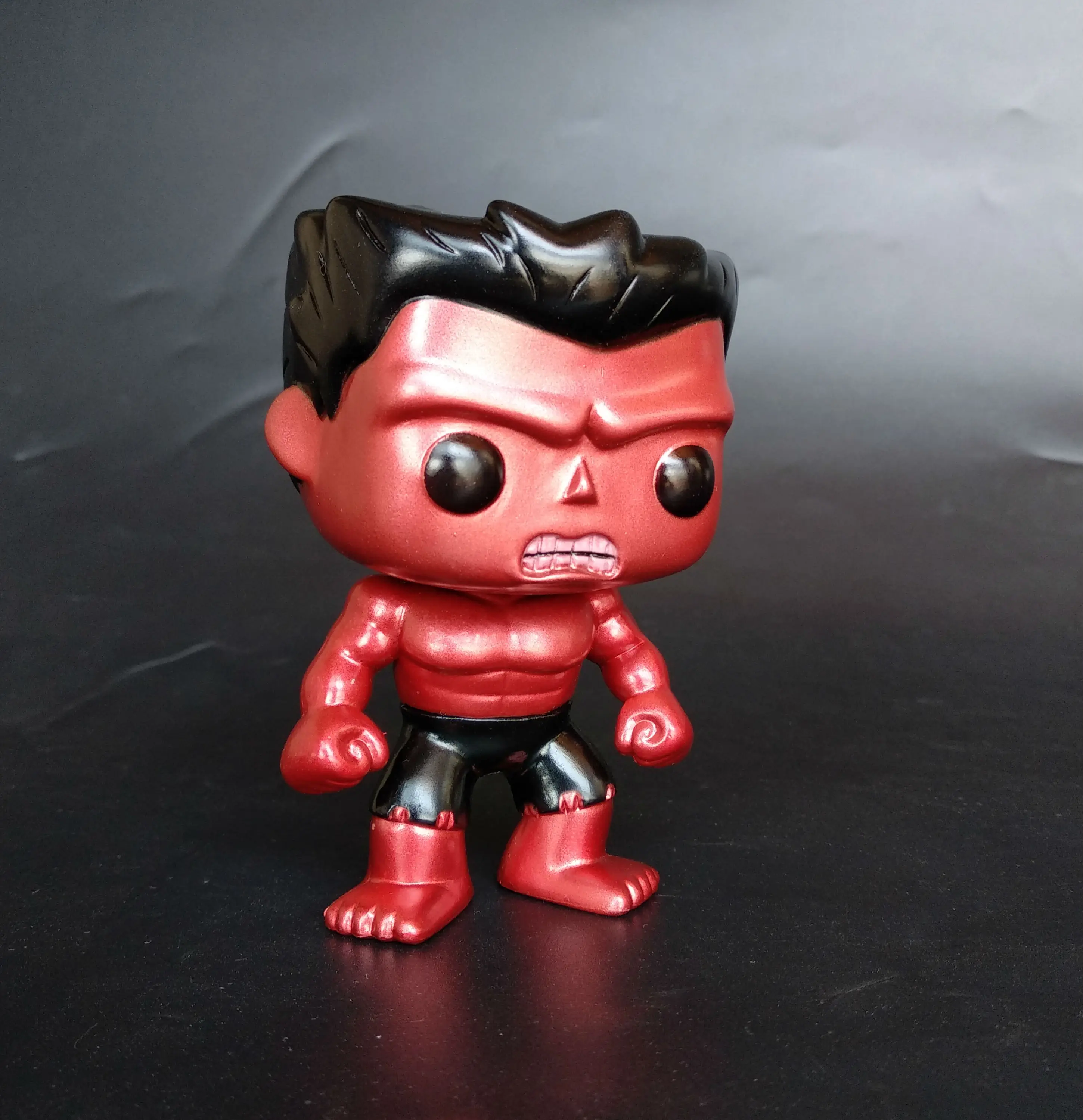 Оригинальная Поп виниловая фигурка металлический Красный Халк 2013 SDCC игрушка