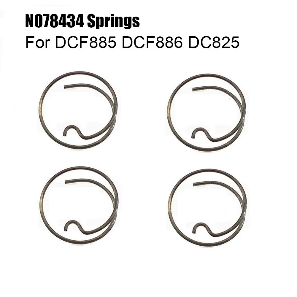 

4 шт., пружина N078434, замена для ударного драйвера 20 в DCF835C2 DCF835M2 DCF836 DCF886 DCF885, подходит для ударного кабеля