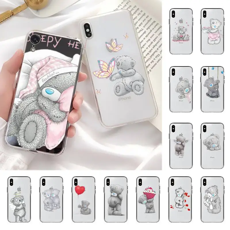 YNDFCNB Tatty Teddy bear с изящным кукольным чехол для мобильного телефона iPhone 11 12 pro XS MAX 8 7 6