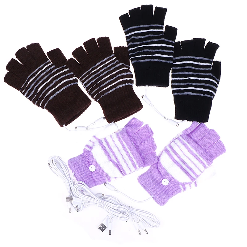 Перчатки с электрическим подогревом зимние теплые перчатки для рук питанием от