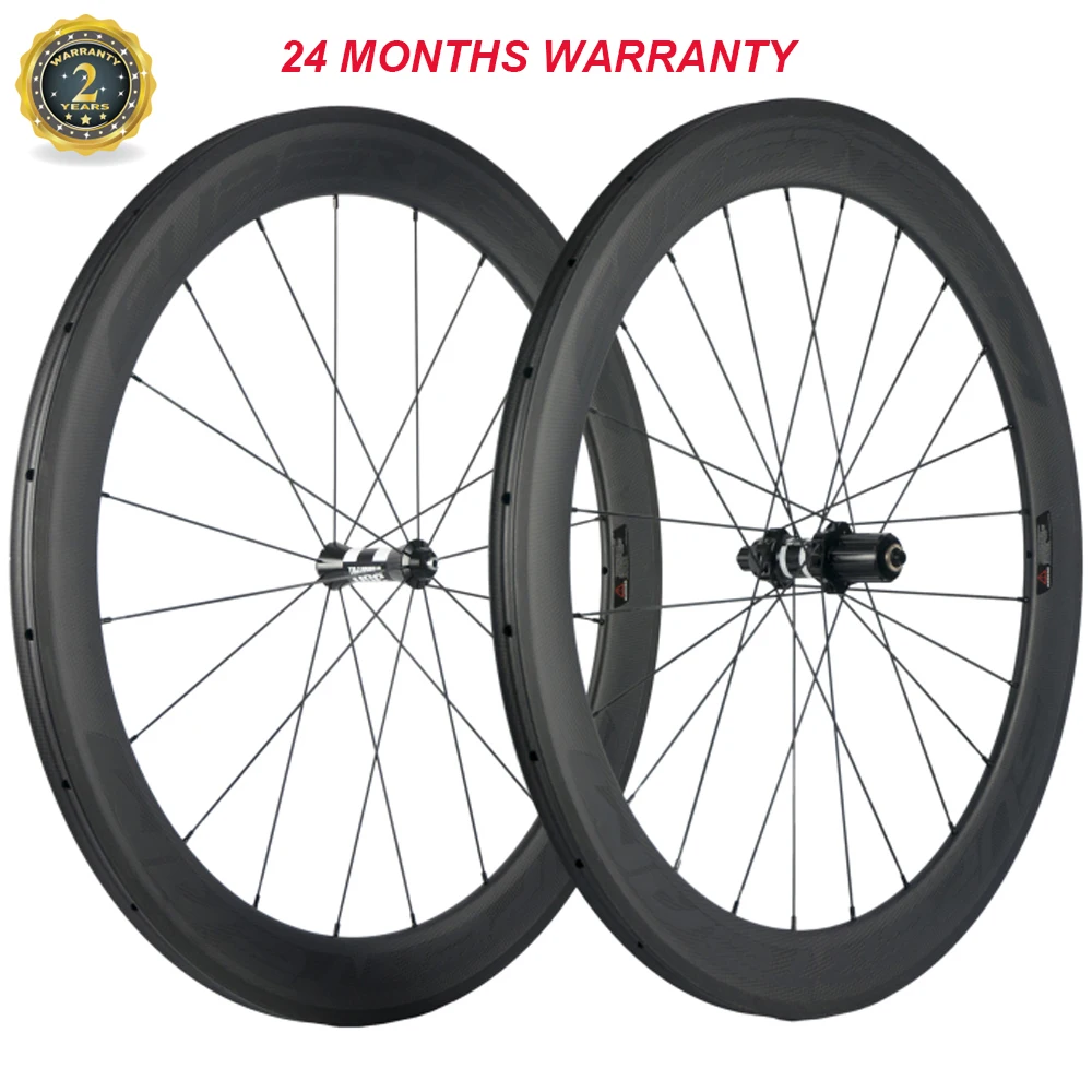 Колеса для дорожного велосипеда из углеродного волокна Superteam 700C Clincher комплект