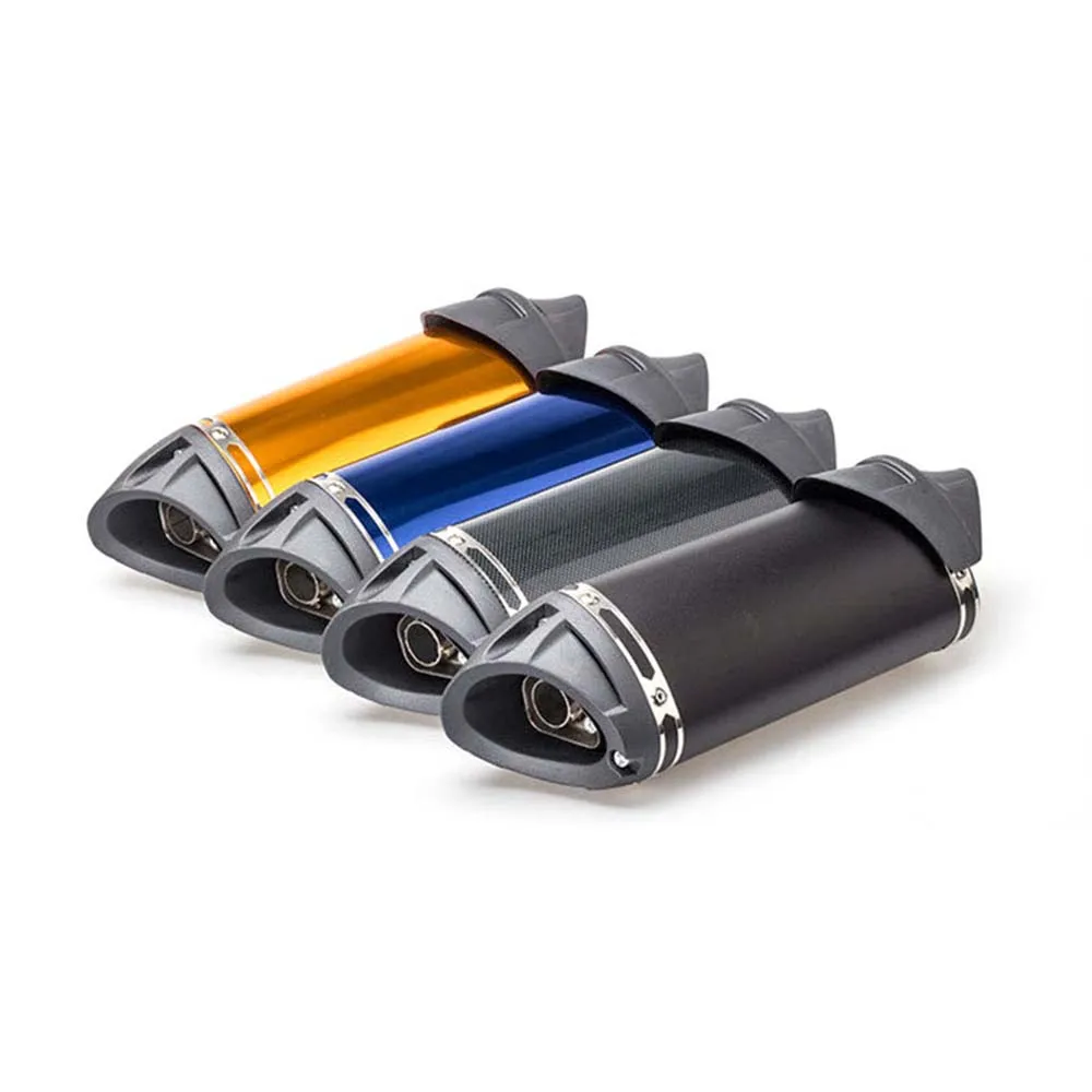 Универсальный 35 мм мотоциклетный модифицированный треугольный выхлопной