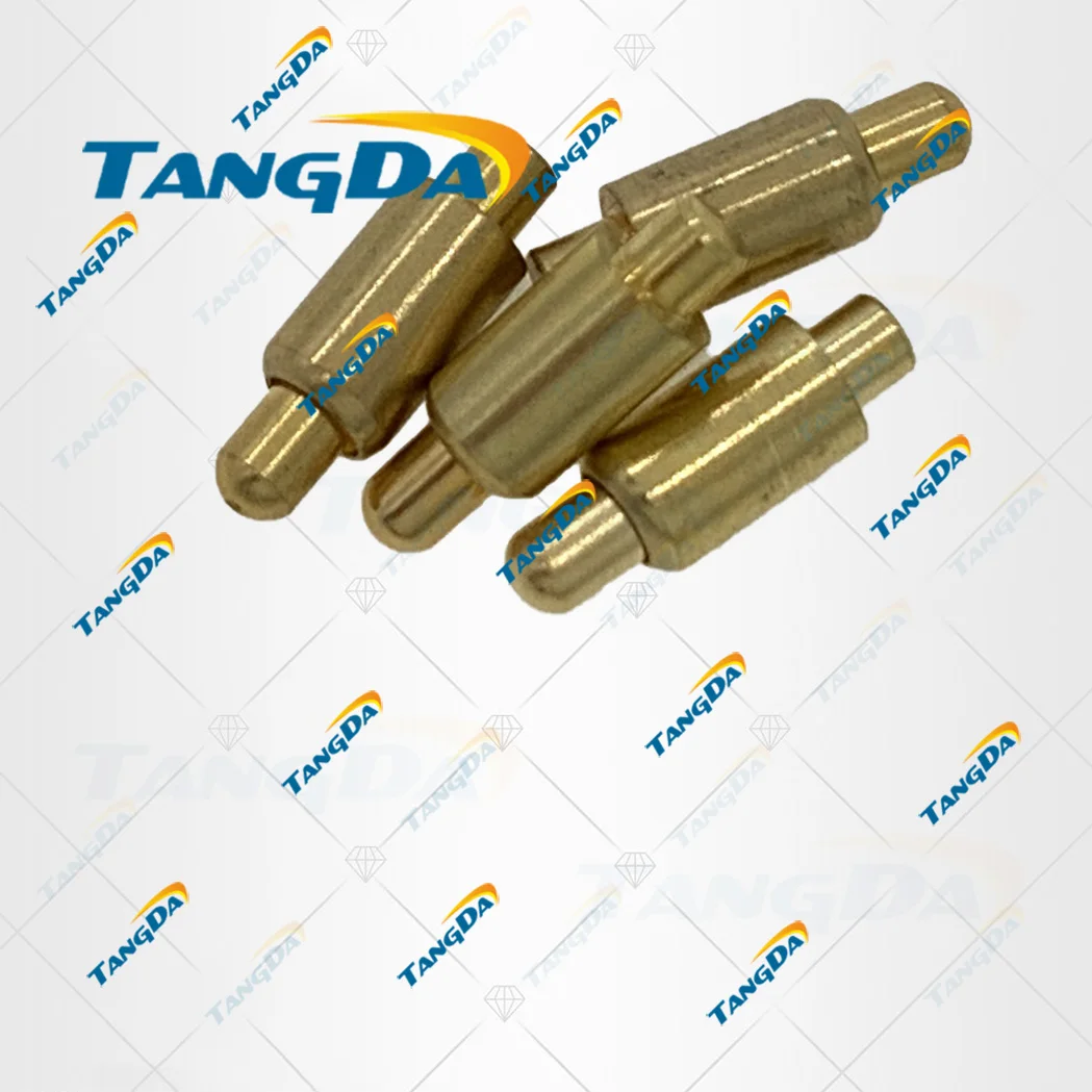 

2.5 7.5 diameter 2.5*7.5H mm pogo pin connector 1P gold plate high current Charger test Expansion antenna Spring pinTANGDA AA