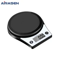airmsen household kitchen scale electronic food scale baking scale measuring tool lcd display high precison