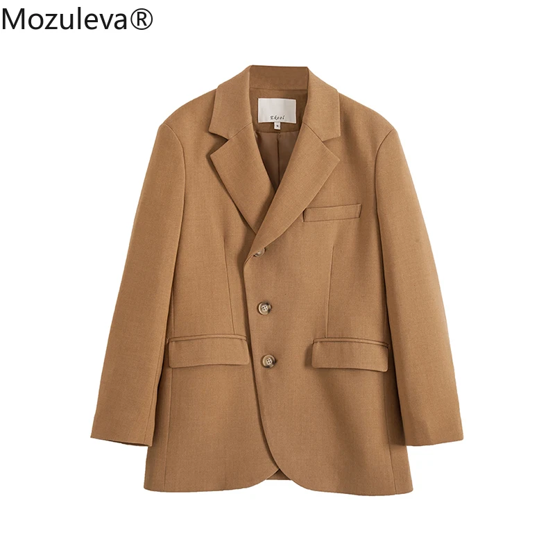 Mozuleva Свободная верхняя одежда пиджак Сезон весна-осень Женская короткая куртка