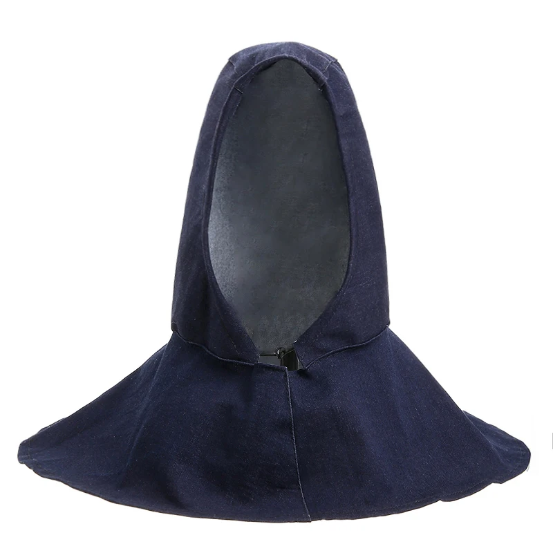 Джинсовая синяя фонарь головной пламенный шлем шляпа сварочная головка Шейная