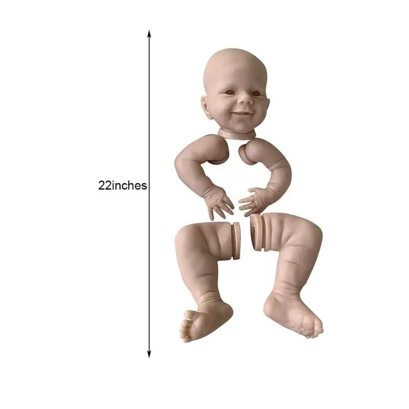

Npk Diy Unfinished Parts Popular Reborn Toy Soft Very Real Kit April Lifelike Unpainted Awake Color N6J3