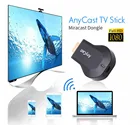 Адаптер Anycast m2 Plus, беспроводной HDMI-адаптер, 1080p, Wi-Fi, зеркальный приемник для iosandroid