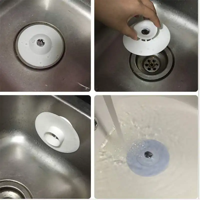 1 Piece Kitchen Rubber Bathtub Sink Floor Drain Plug Laundry Water Tool Bathroom Filter | Строительство и ремонт