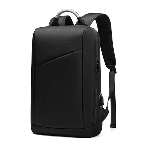 Тонкий рюкзак inrnn для ноутбука 15,6 дюйма, рюкзаки для мужчин, качественный мужской рюкзак, водонепроницаемая деловая дорожная сумка, тонкая офисная сумка