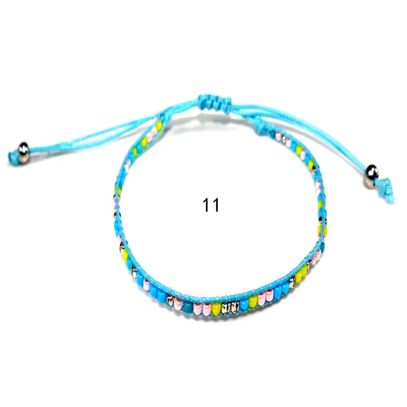 2019 метров бисерный тканый браслет женские ювелирные изделия браслеты ручной