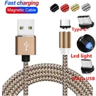 1 м Micro usb type C зарядный Магнитный USB кабель для huawei Y5 Y6 Y7 Prime 2018 y9 prime p smart 2019 honor 9 8 10 lite 8x 8a 8s