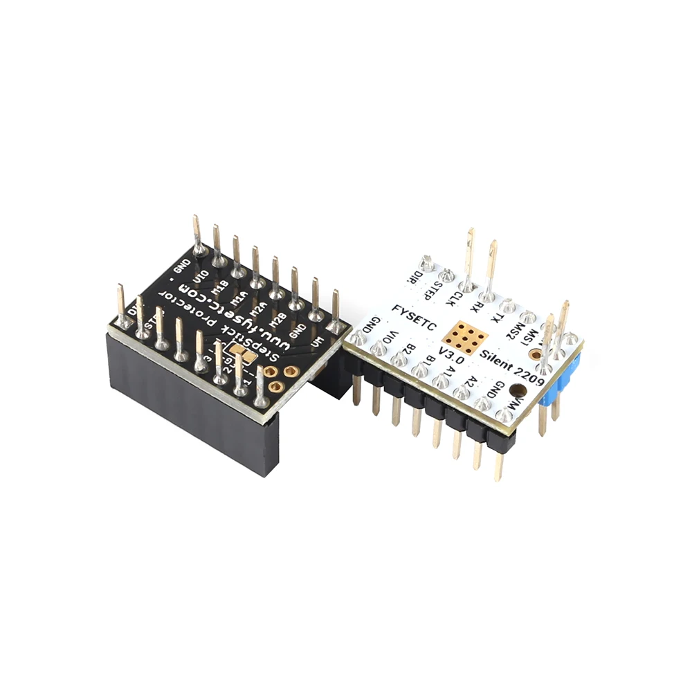6 шт. TMC2209 v3.0 Stepsticks беззвучный драйвер шаговый мотор Драйвер+ 6 шт. бесшумный шаг Стик протектор Двигателя драйвер VS TMC2208