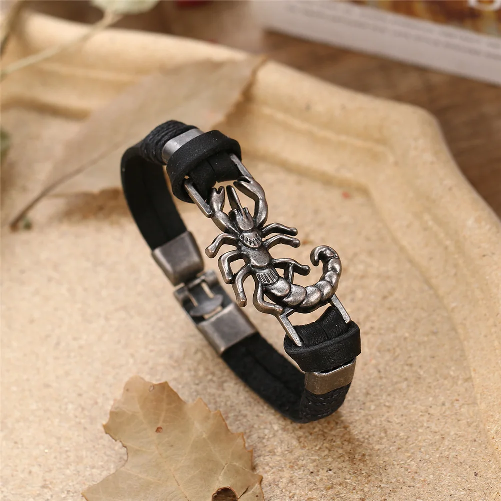 1 шт. мужской браслет из натуральной кожи | Украшения и аксессуары