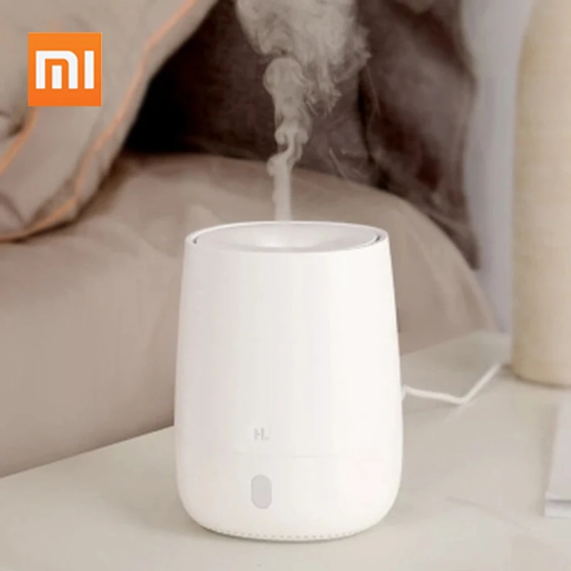 Xiaomi Портативный Usb мини увлажнитель воздуха 120 мл тихий ароматический Туман чайник 7 Светильник Цвет для дома и офиса