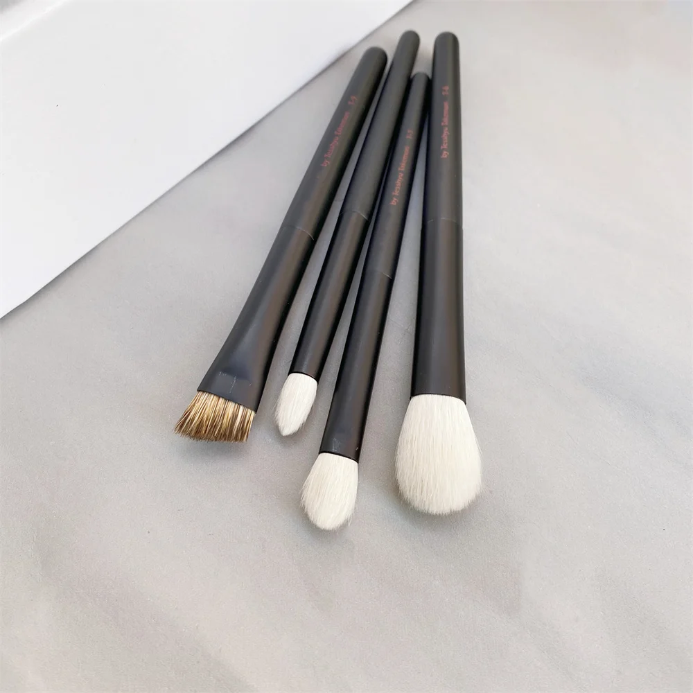 T-1 Powder Brush T-5 Highlight T-6 T-7 T-8 Eye Shadow Blending T-9 Eyebrow Makeup Brushes Finest Goat hair Beauty Cosmetics Tool | Красота и