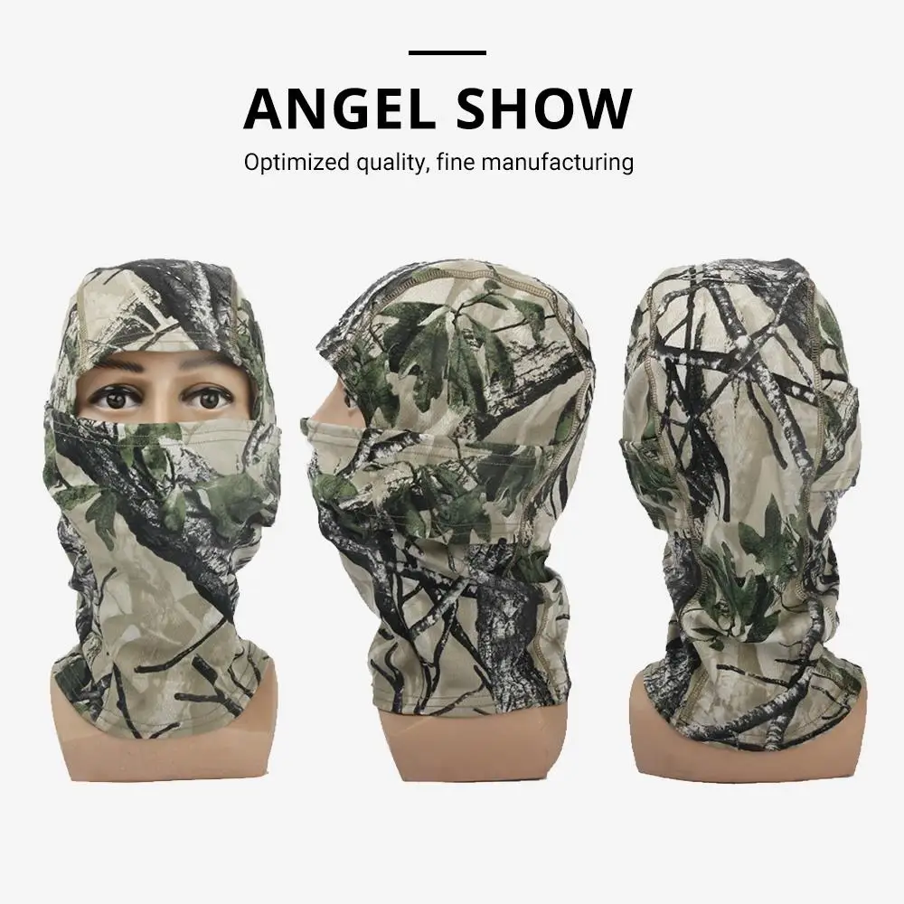 Камуфляжная Балаклава мотоциклетная маска для лица Wargame защитная охотничий шлем