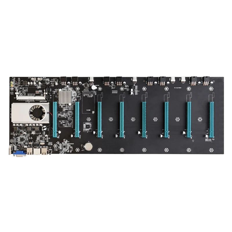 Новый BTC S37 врубовая машина материнская плата 8 PCIE 16X графика карта SODIMM DDR3 SATA3.0