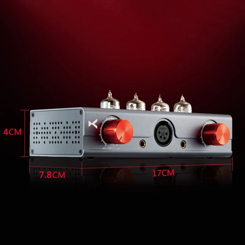 

XDUOO MT-604 Balanced Tube Headphone Amplifier 6J1 Pre-amp XLR/4.4MM Balanced Input/Output Tube + Transistor Hybrid Amplifier