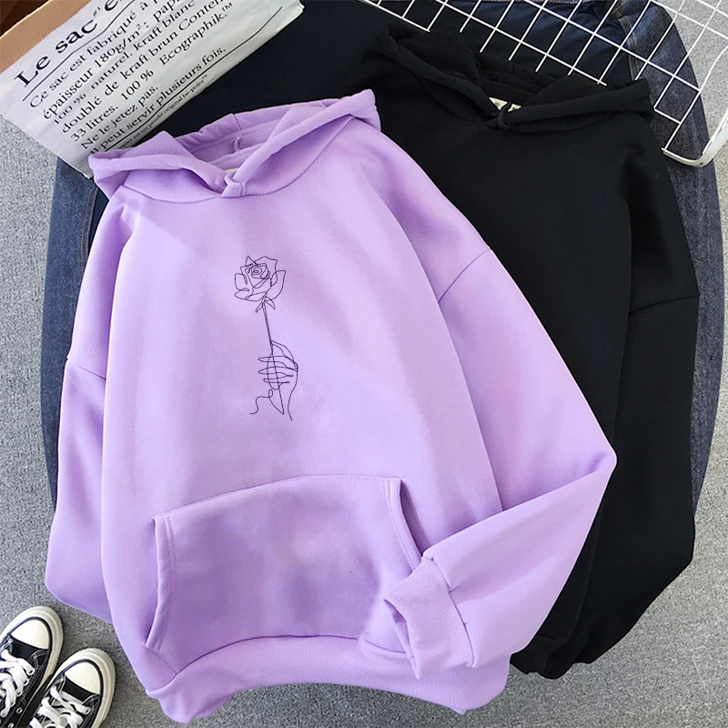 Sudaderas mujer Harajuku теплая толстовка женская толстовка с длинным рукавом Свободные женские повседневные худи и свитшоты спортивный костюм пуловеры