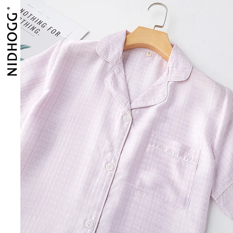 Новинка 2020 простая розовая пижама с короткими рукавами шорты летняя Пижама