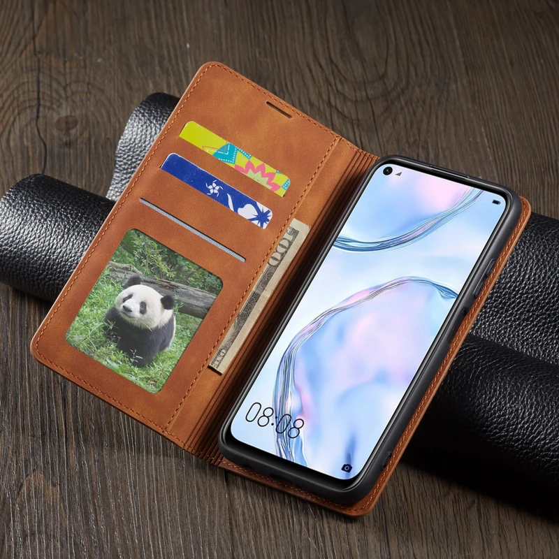

For Huawei P20 30 40 Mate 20 30 40 Pro Lite PU Leather Case Luxury Wallet Cover