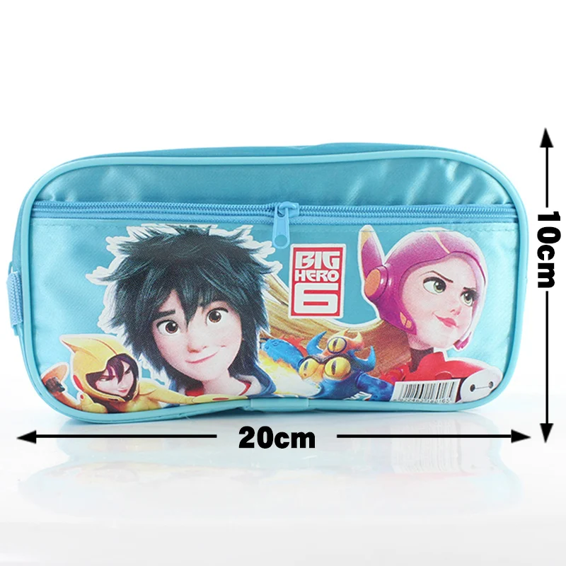 Большой Герой 6 baymax, Эльза, Анна, принцесса, косметичка, пенал, плюшевые кошельки, мультяшная коробка для канцелярских принадлежностей, сумочка для девочек, косметичка, подарки